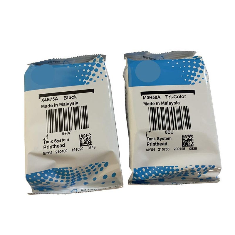 SUNUNITEC A Set (Black & Tri-Color) GT53 Print Head X4E75A M0H50AA for Printers 515 514 517 532 617 for Tank 508 510 511 518 519 531 538 610 618 Printer Head - Image 5
